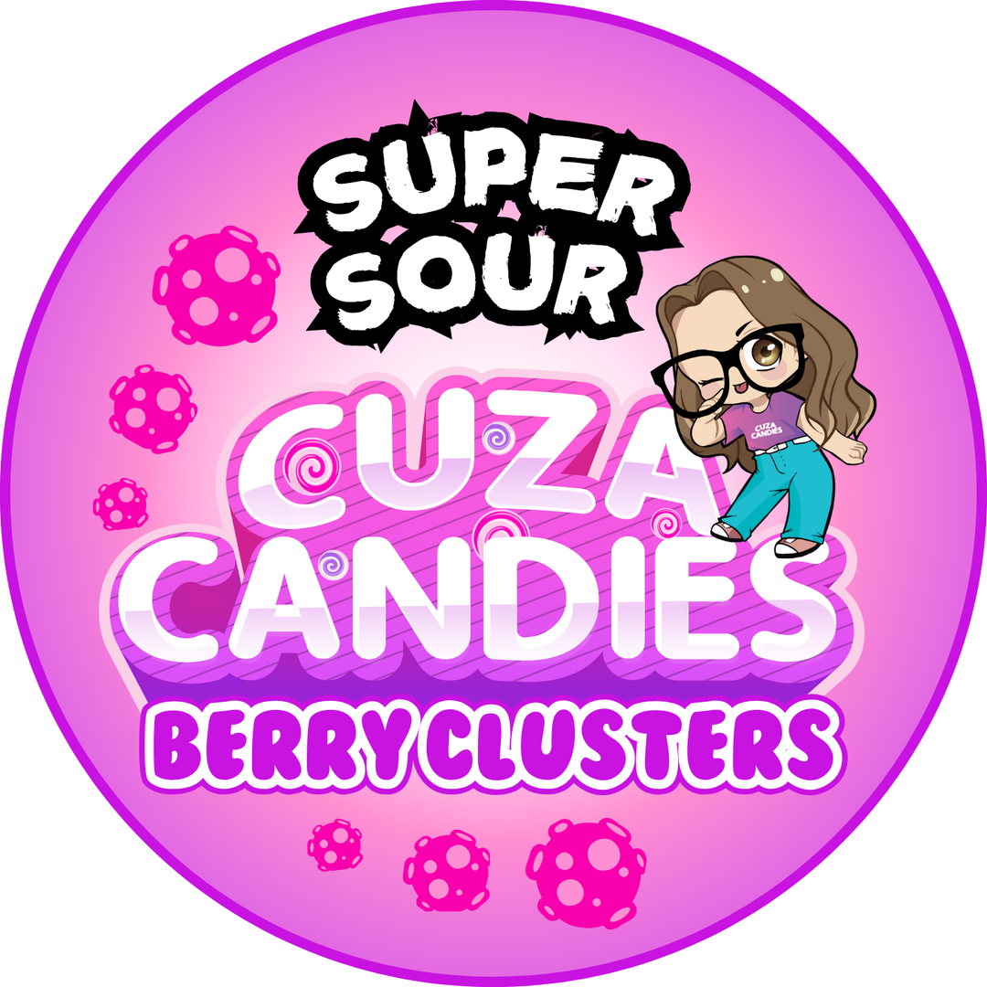 SUPER Sour Blue-Raspberry Berry Clusters